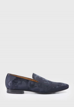 Blue Paul Stuart Portland Formal Slip-On | UK_PAUL38680