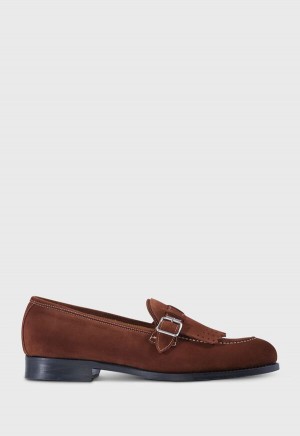 Brown Paul Stuart Bastion Suede | UK_PAUL91235