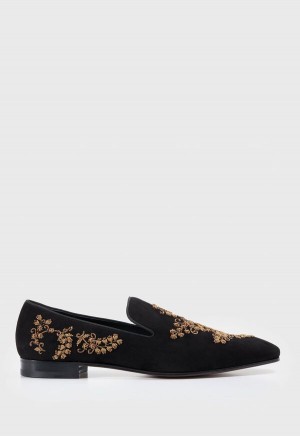 Brown Paul Stuart Memphis Embroidered Formal | UK_PAUL15012