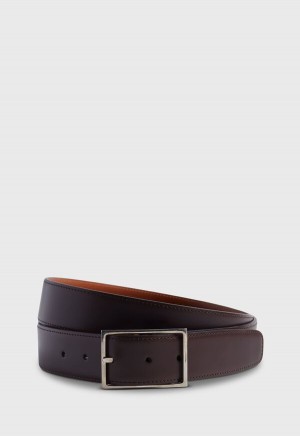 Brown Paul Stuart Vitello Cordo Reversible | UK_PAUL82340