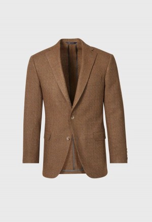 Gold Paul Stuart Wool Mini Parquet Paul | UK_PAUL26059