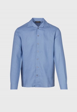 Light Blue Paul Stuart Linen | UK_PAUL66677