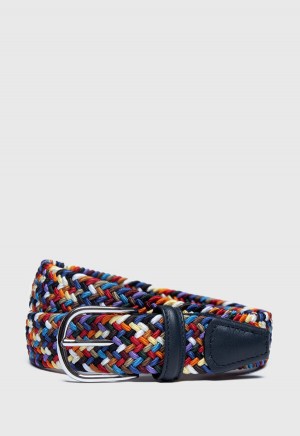 Multicolor Paul Stuart Braided Stretch | UK_PAUL16264