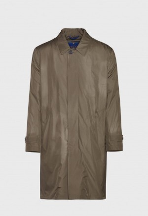 Olive Paul Stuart Lightweight Raincoat | UK_PAUL87132