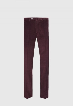 Purple Paul Stuart Soft Corduroy | UK_PAUL82642