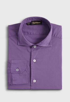 Purple Paul Stuart Soft Cotton | UK_PAUL51498