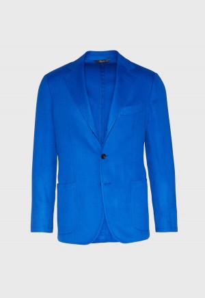 Royal Blue Paul Stuart Royal Blue Cashmere Soft | UK_PAUL33402