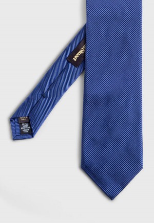 Royal Blue Paul Stuart Solid Mogador | UK_PAUL39224