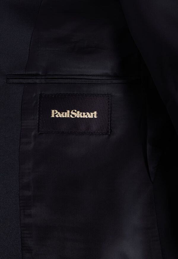 Black Paul Stuart All Year Wool Tuxedo | UK_PAUL40539