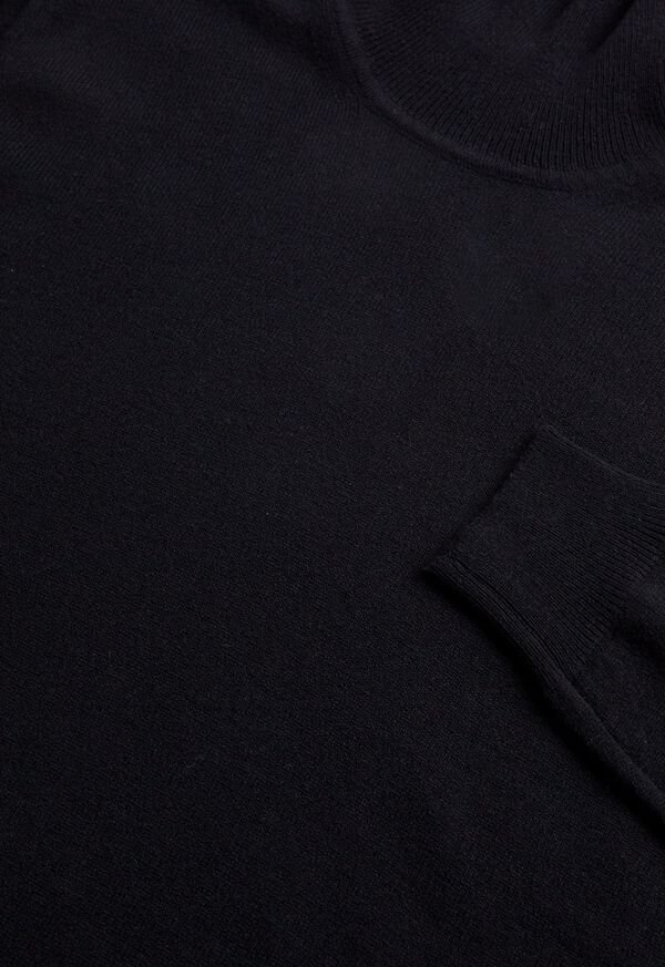 Black Paul Stuart Cashmere Turtleneck | UK_PAUL37193