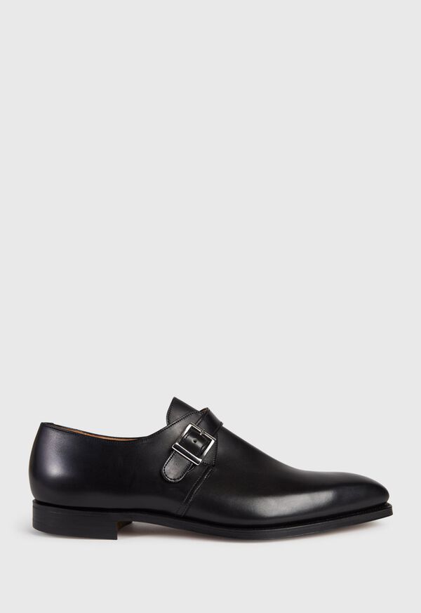 Black Paul Stuart Earl Leather | UK_PAUL71790