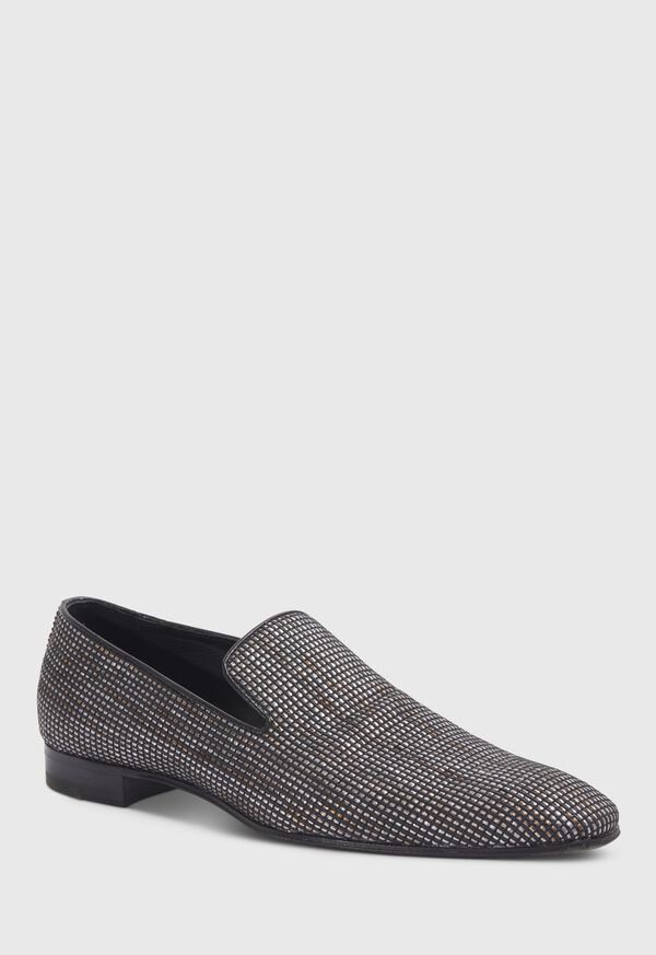 Black Paul Stuart Harrier Metallic Formal Slip-On | UK_PAUL14153