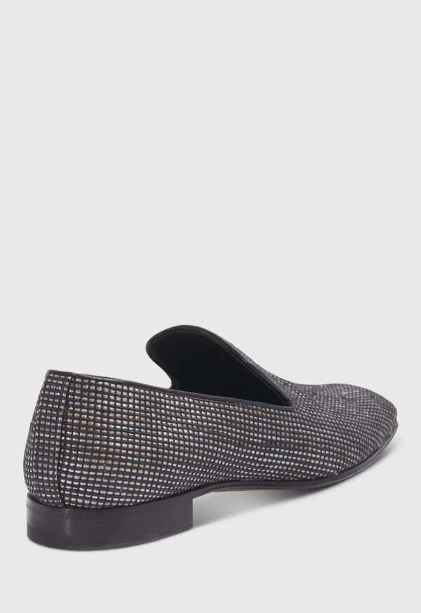 Black Paul Stuart Harrier Metallic Formal Slip-On | UK_PAUL14153