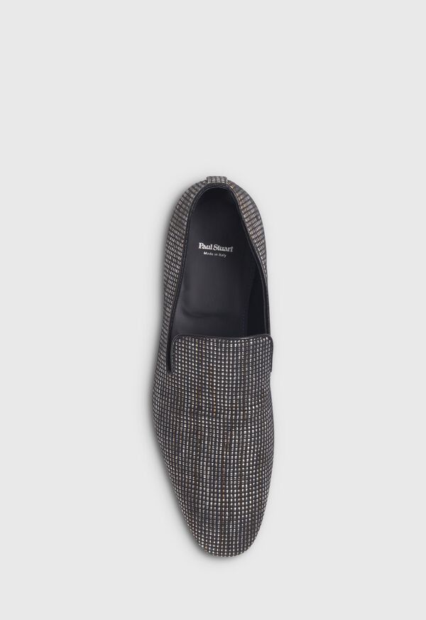 Black Paul Stuart Harrier Metallic Formal Slip-On | UK_PAUL14153