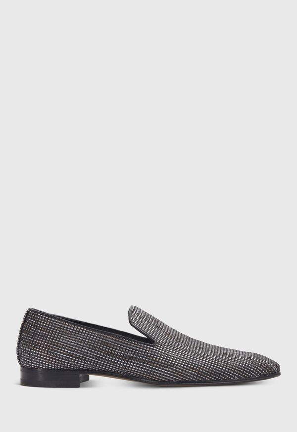 Black Paul Stuart Harrier Metallic Formal Slip-On | UK_PAUL14153