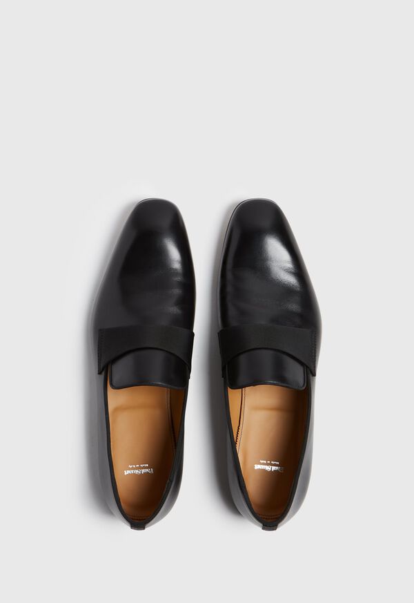 Black Paul Stuart Heron Patent Leather Formal Slip-On | UK_PAUL63304