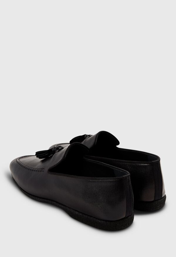 Black Paul Stuart Hope Leather Slip-On | UK_PAUL17442