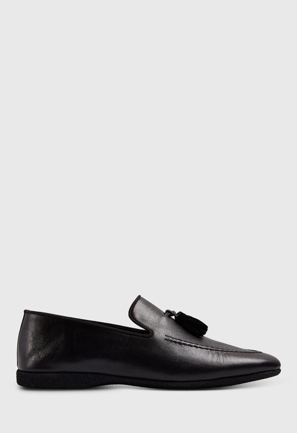 Black Paul Stuart Hope Leather Slip-On | UK_PAUL17442