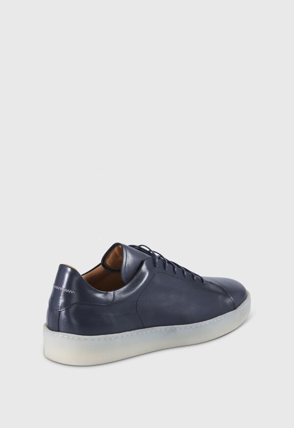 Blue Paul Stuart Boston Leather Derby | UK_PAUL85801