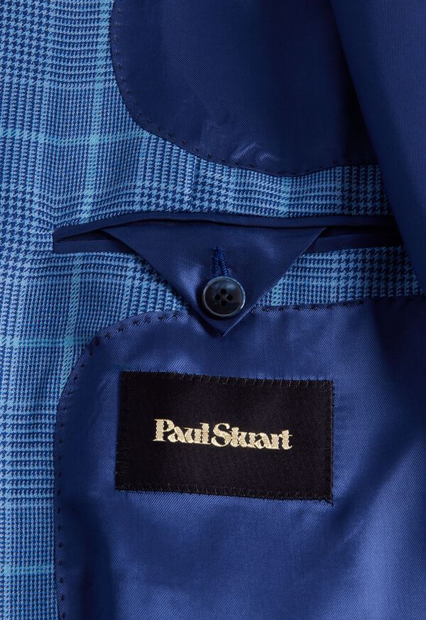 Blue Paul Stuart Cashmere Plaid | UK_PAUL82271