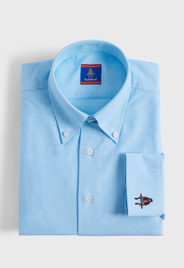 Blue Paul Stuart Cotton Oxford | UK_PAUL90373