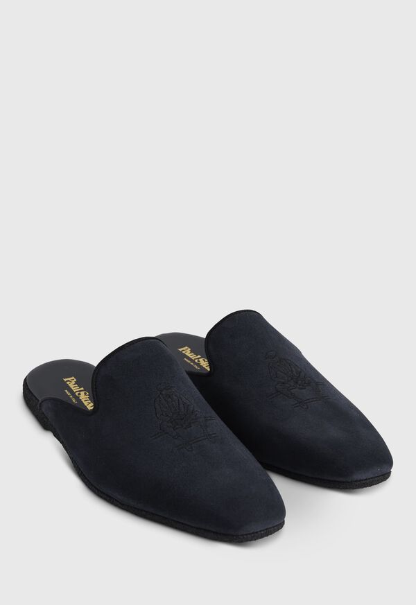 Blue Paul Stuart Hamilton Suede Slip-On | UK_PAUL50119