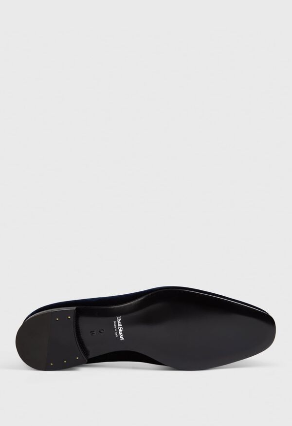 Blue Paul Stuart Heron Patent Leather Formal Slip-On | UK_PAUL83785