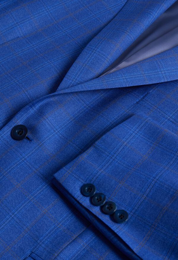 Blue Paul Stuart Plaid Stuart | UK_PAUL86556