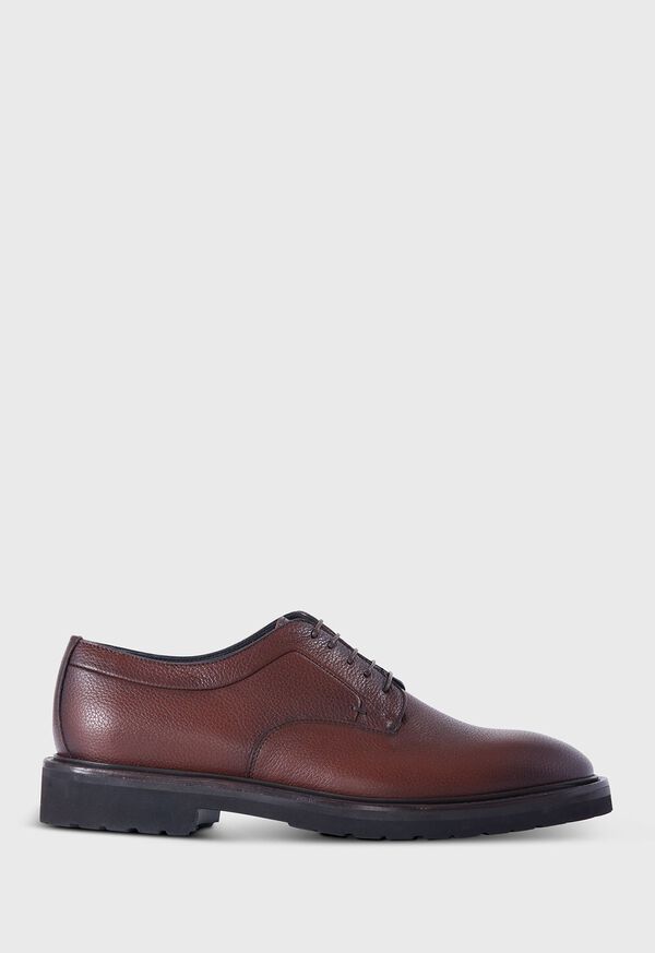 Brown Paul Stuart Bartlett Leather Derby | UK_PAUL12523