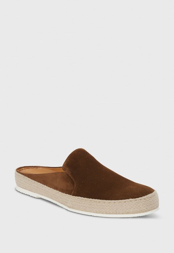 Brown Paul Stuart Caribe Suede Espadrille | UK_PAUL87530