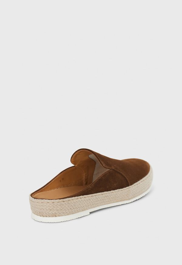 Brown Paul Stuart Caribe Suede Espadrille | UK_PAUL87530