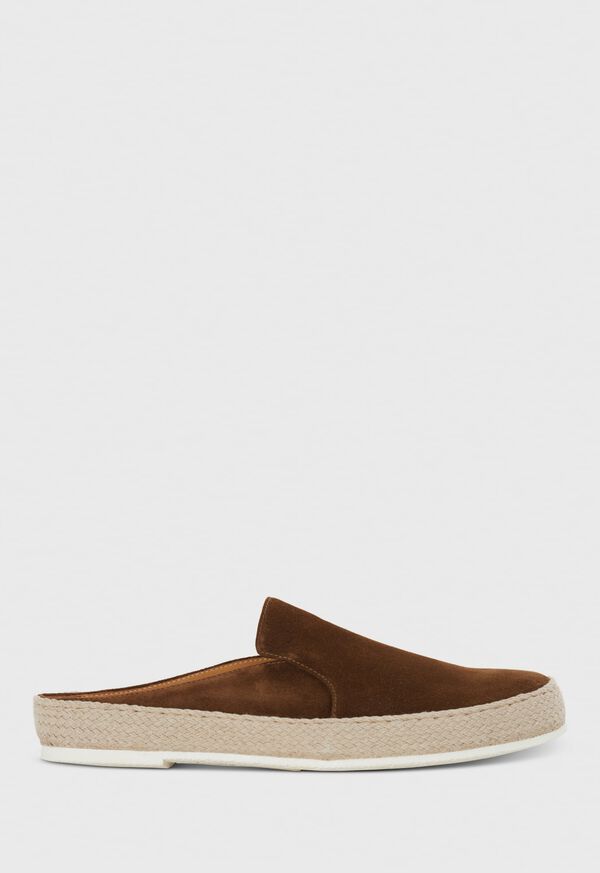 Brown Paul Stuart Caribe Suede Espadrille | UK_PAUL87530