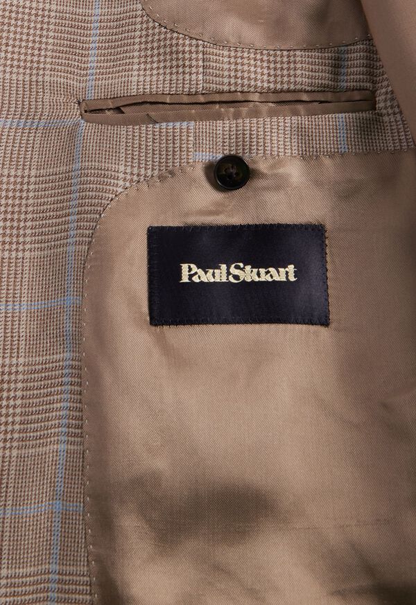 Brown Paul Stuart Cashmere Plaid | UK_PAUL93076