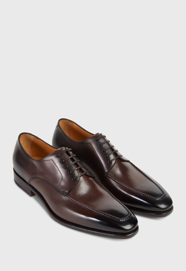 Brown Paul Stuart Gaeta Leather Derby | UK_PAUL92259