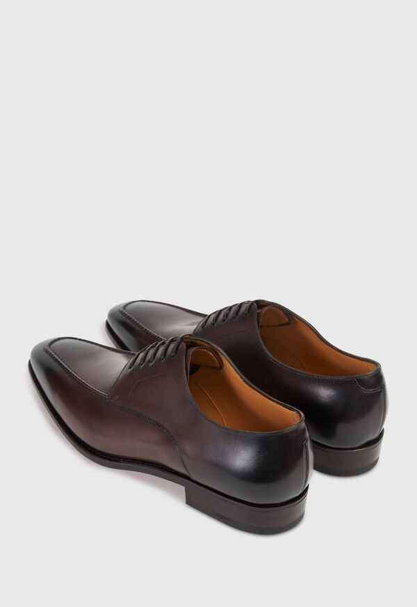 Brown Paul Stuart Gaeta Leather Derby | UK_PAUL92259