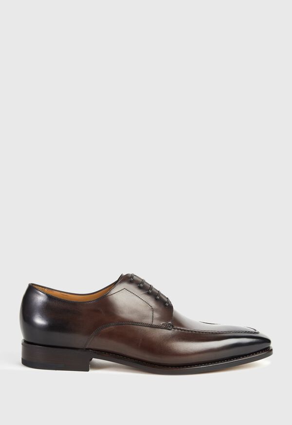 Brown Paul Stuart Gaeta Leather Derby | UK_PAUL92259