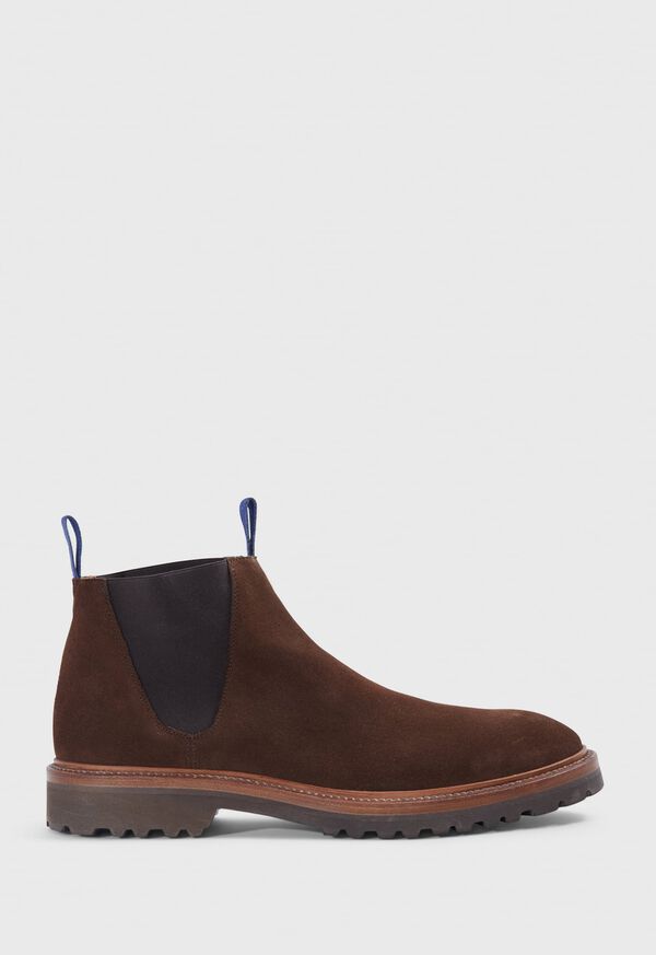 Brown Paul Stuart Hastings Suede Low Chelsea | UK_PAUL74158