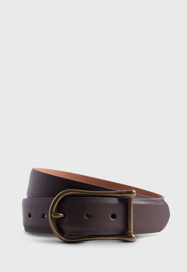 Brown Paul Stuart Leather with Brass | UK_PAUL98974