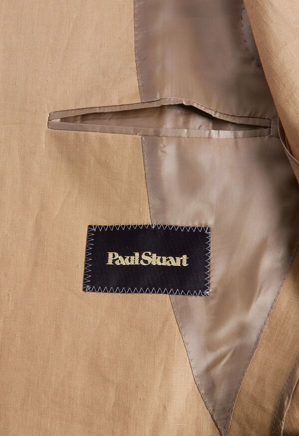 Brown Paul Stuart Linen Shawl Collar Dinner | UK_PAUL74253