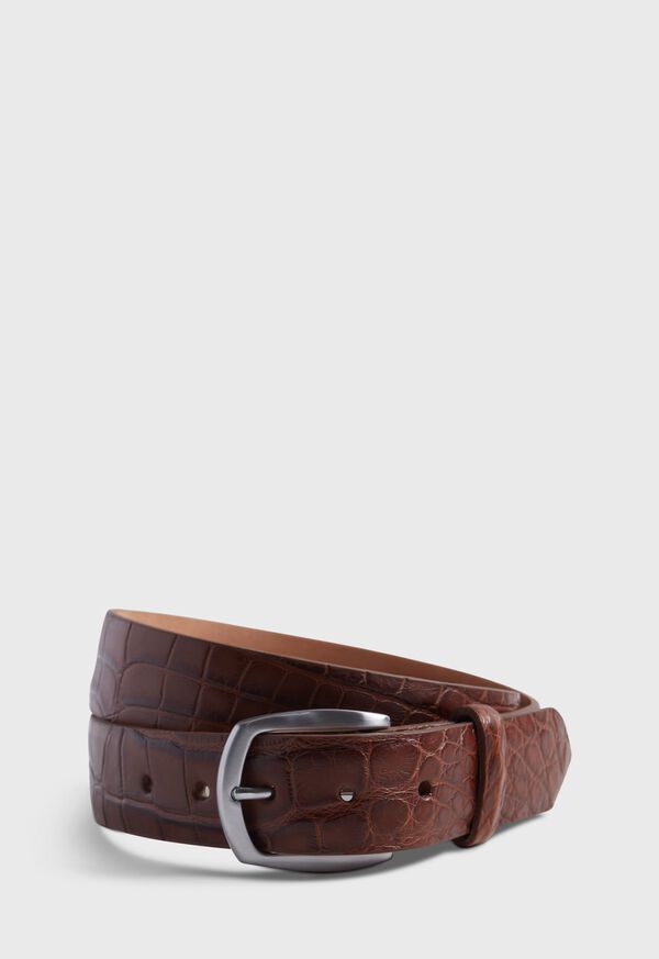 Brown Paul Stuart Matte Alligator | UK_PAUL55540