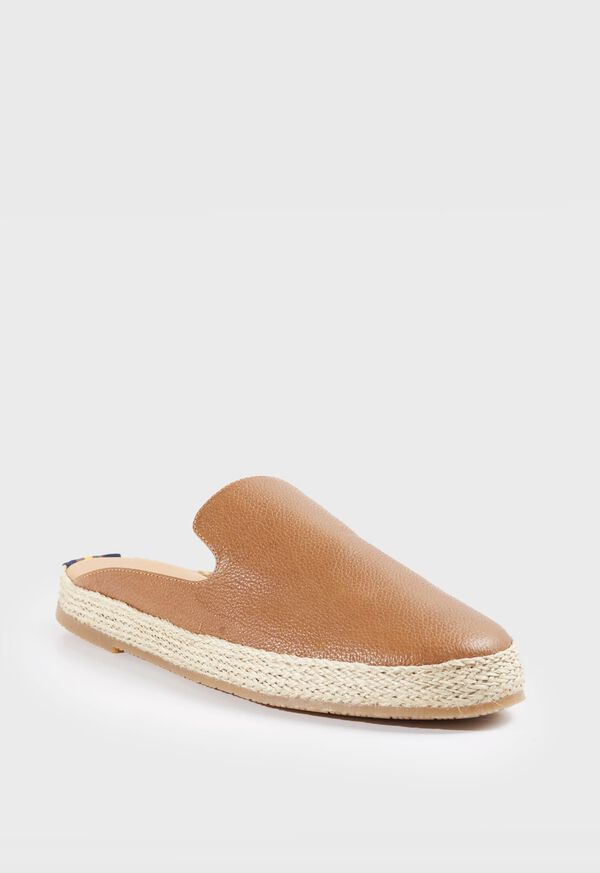 Brown Paul Stuart Miami Leather Espadrille | UK_PAUL40626