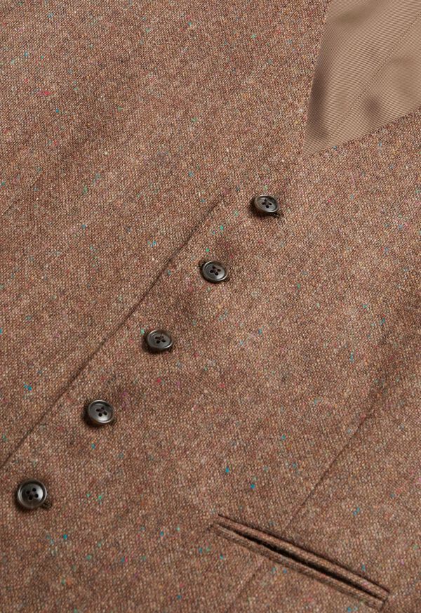 Brown Paul Stuart Shetland Tweed Tailored | UK_PAUL44881