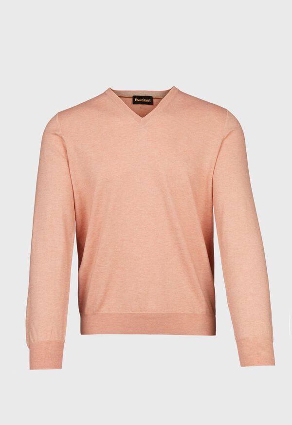 Coral Paul Stuart V-Neck | UK_PAUL82610