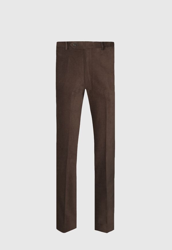 Dark Brown Paul Stuart James Horizontal Corduroy | UK_PAUL13821