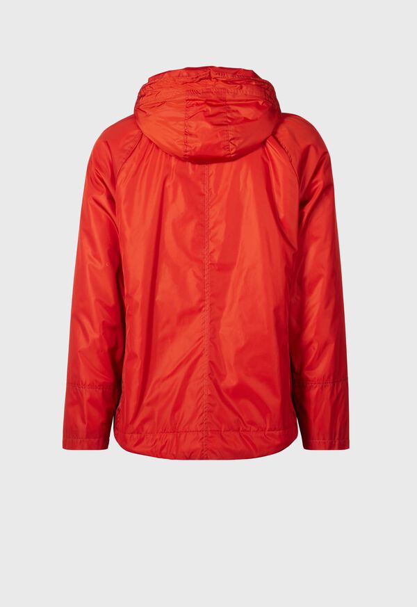 Dark Orange Paul Stuart Hooded Parka | UK_PAUL25154