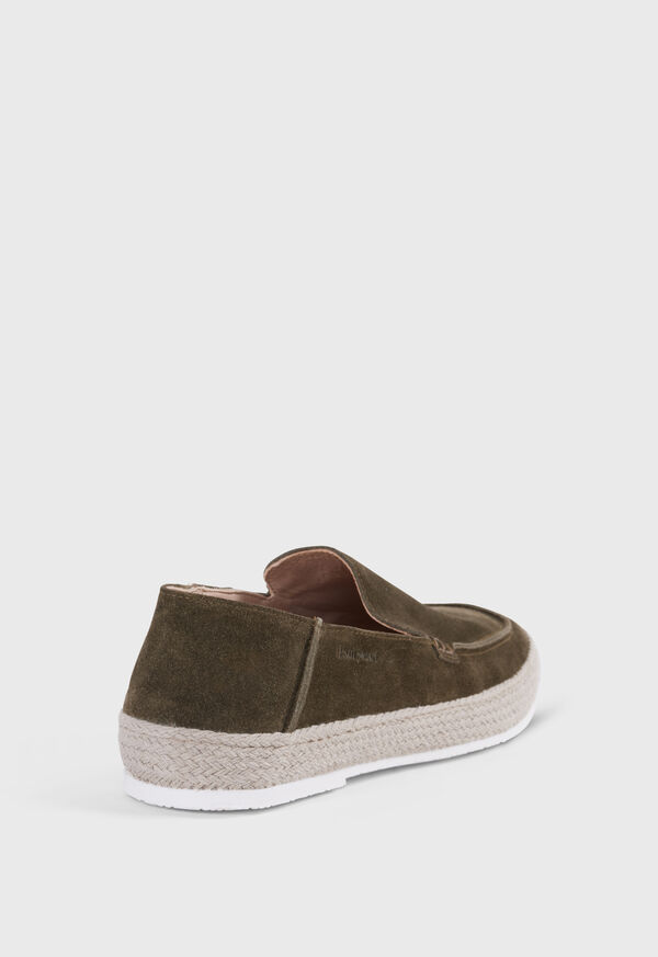 Green Paul Stuart St. Croix Suede Espadrille | UK_PAUL90924