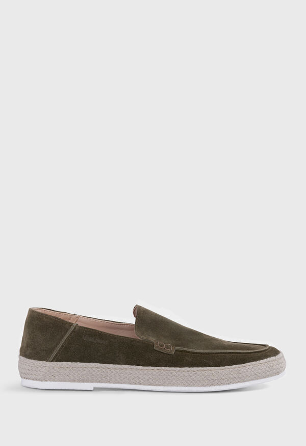 Green Paul Stuart St. Croix Suede Espadrille | UK_PAUL90924