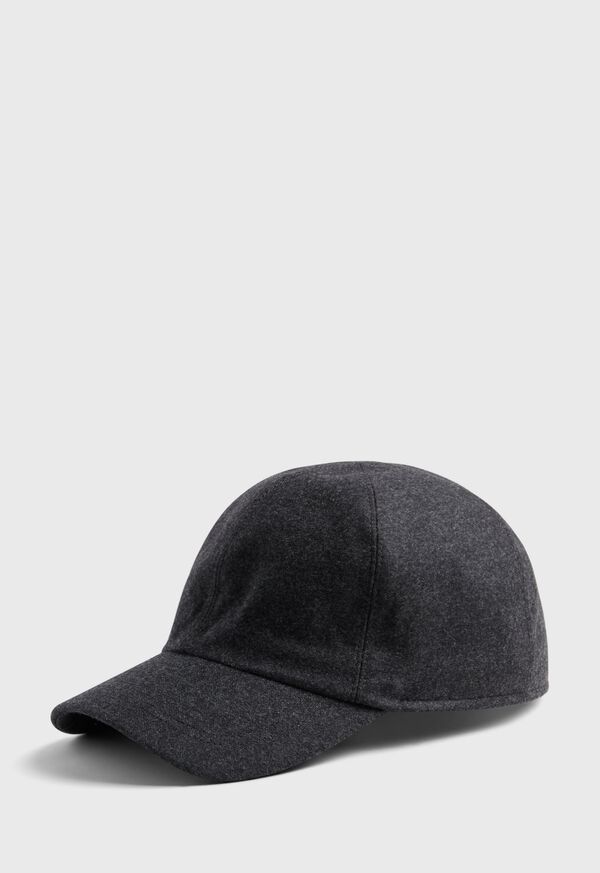 Grey Paul Stuart Baseball Cap with Ear Flaps | UK_PAUL71424