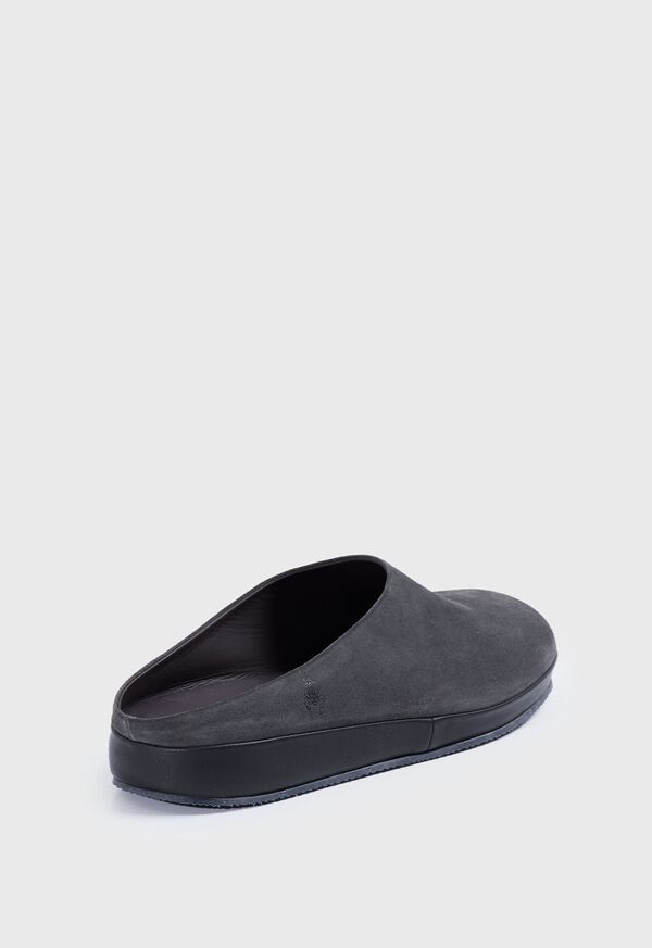 Grey Paul Stuart Hampton Suede Clog | UK_PAUL28316