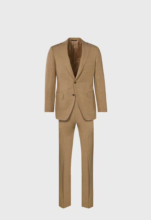 Khaki Paul Stuart Linen & Silk Phillip | UK_PAUL59915